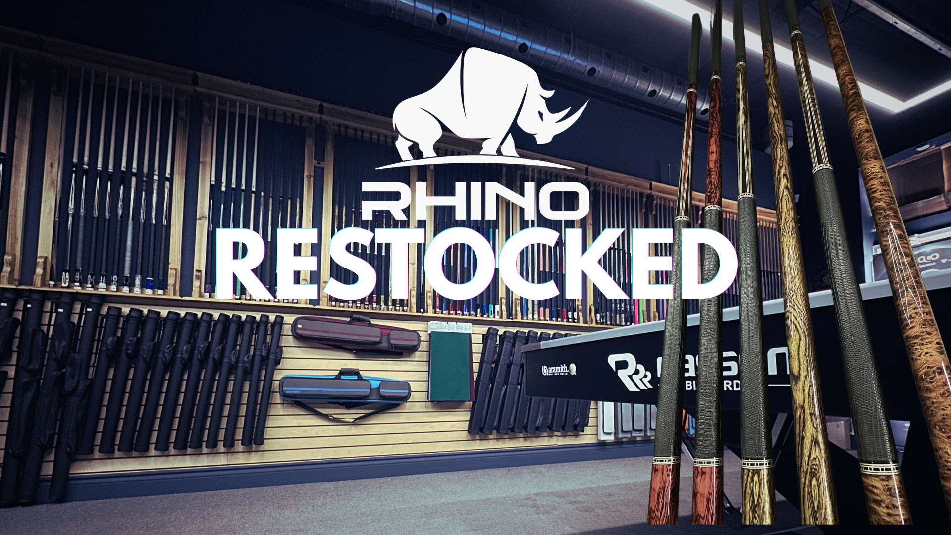 The Future of Performance: Spot On Billiards Welcomes Rhino Billiards