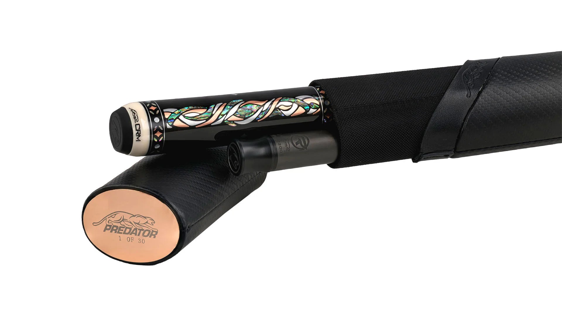 Predator Carom 30th Anniversary Limited Edition Carom and 3-Cushion Cue - Ebony