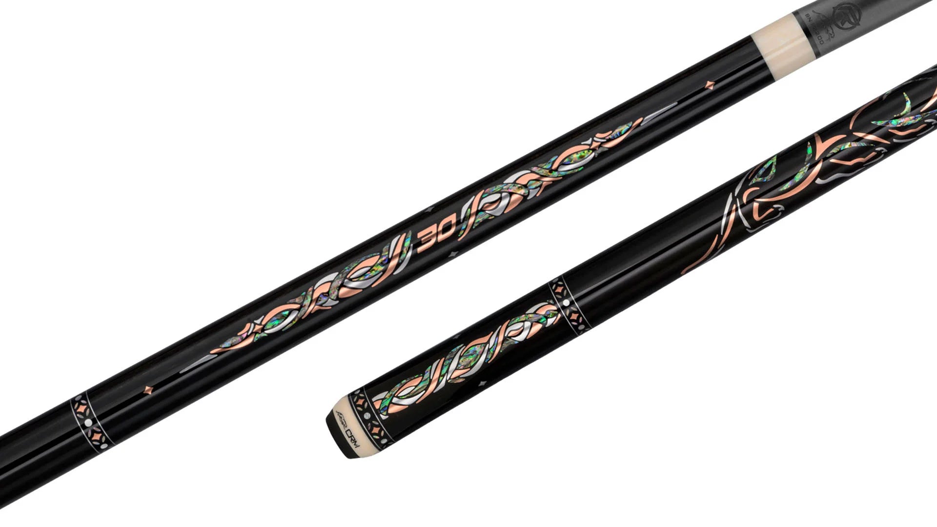 Predator Carom 30th Anniversary Limited Edition Carom and 3-Cushion Cue - Ebony