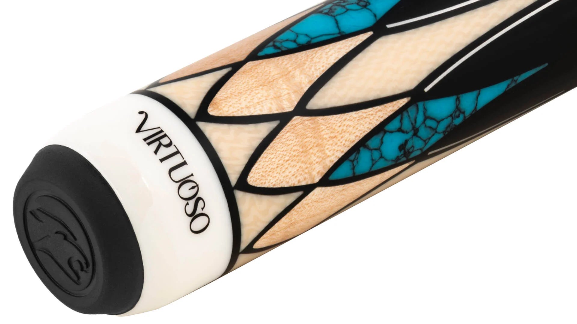 Predator CRM Virtuoso Black / Turquoise Carom Cue