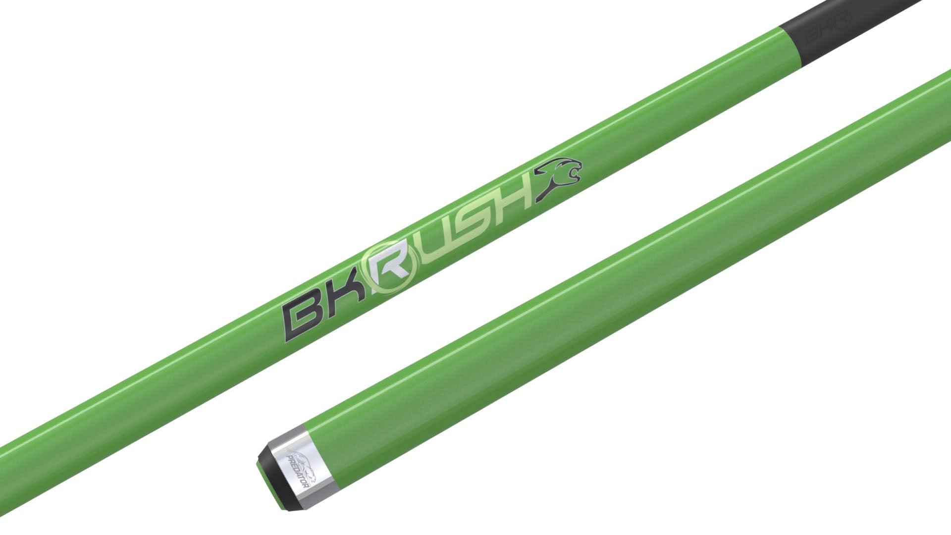 Predator Lime BK Rush Break Cue - Wrapless