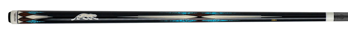 Predator CRM Virtuoso Black / Cocobolo and Turquoise Carom Cue