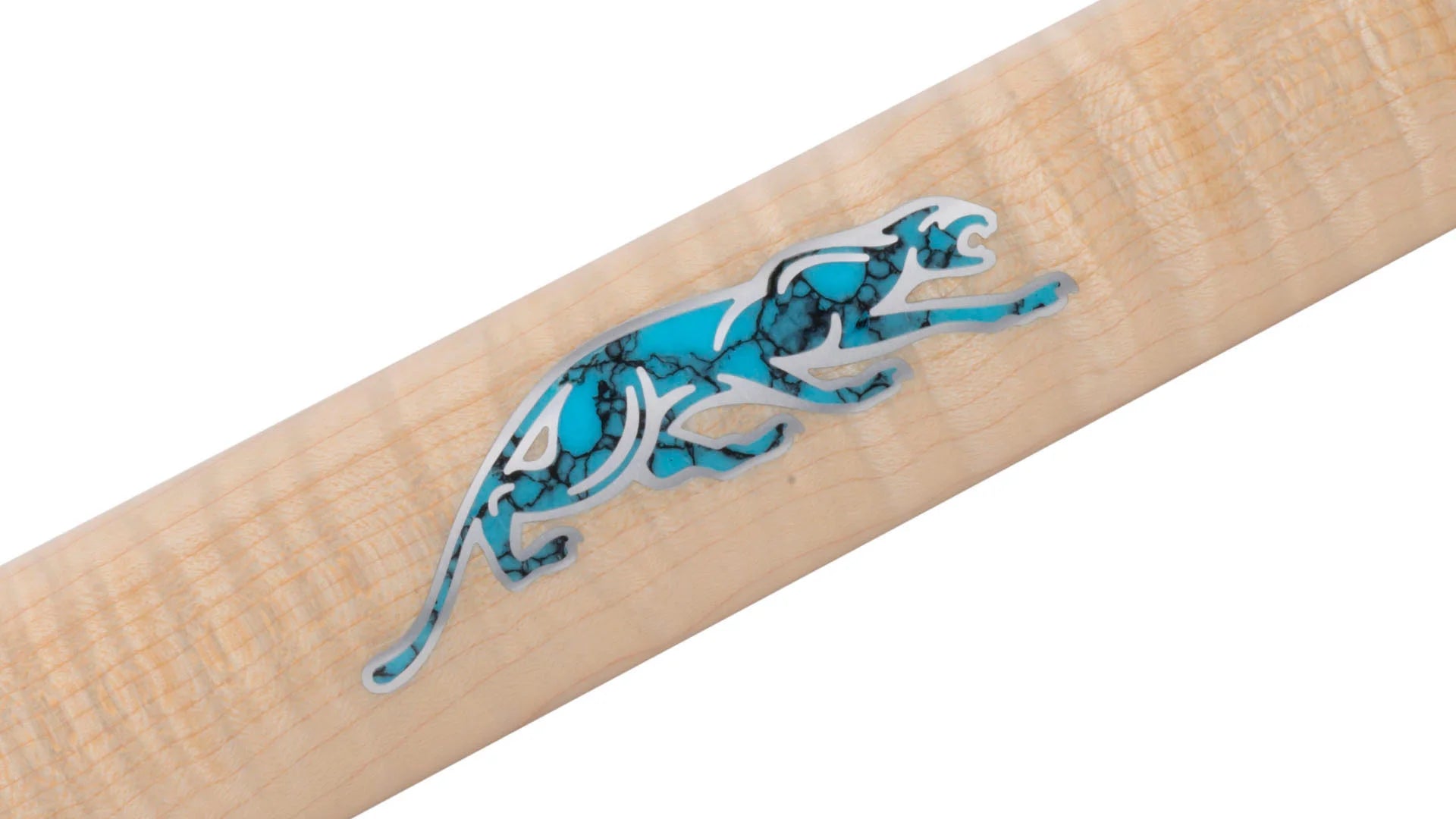 Predator CRM Virtuoso Natural Curly Maple / Turquoise Carom Cue and 3-Cushion Cue