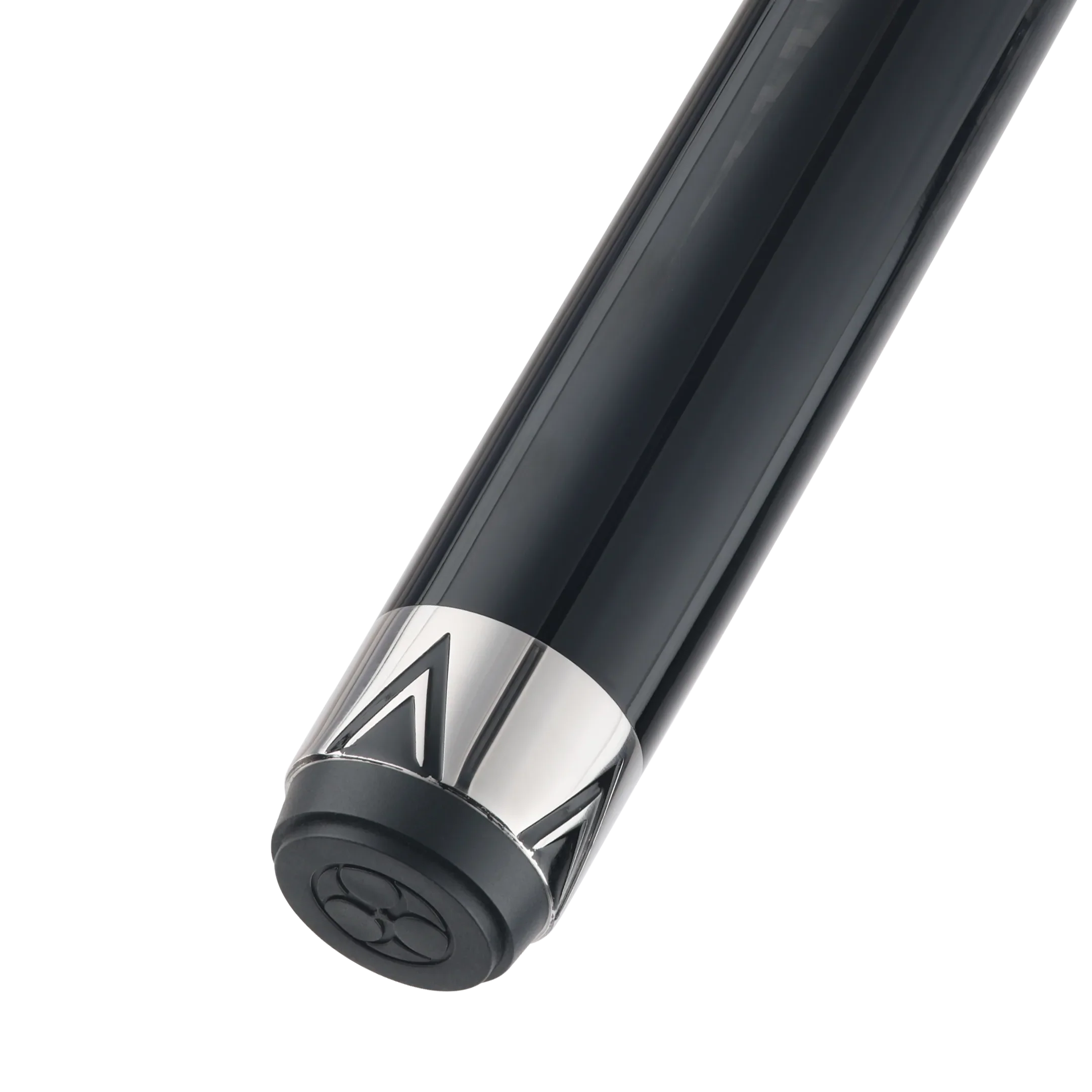 Poison Maelith Pool Cue with Carbon Fiber Shaft - Black/Black - No Wrap