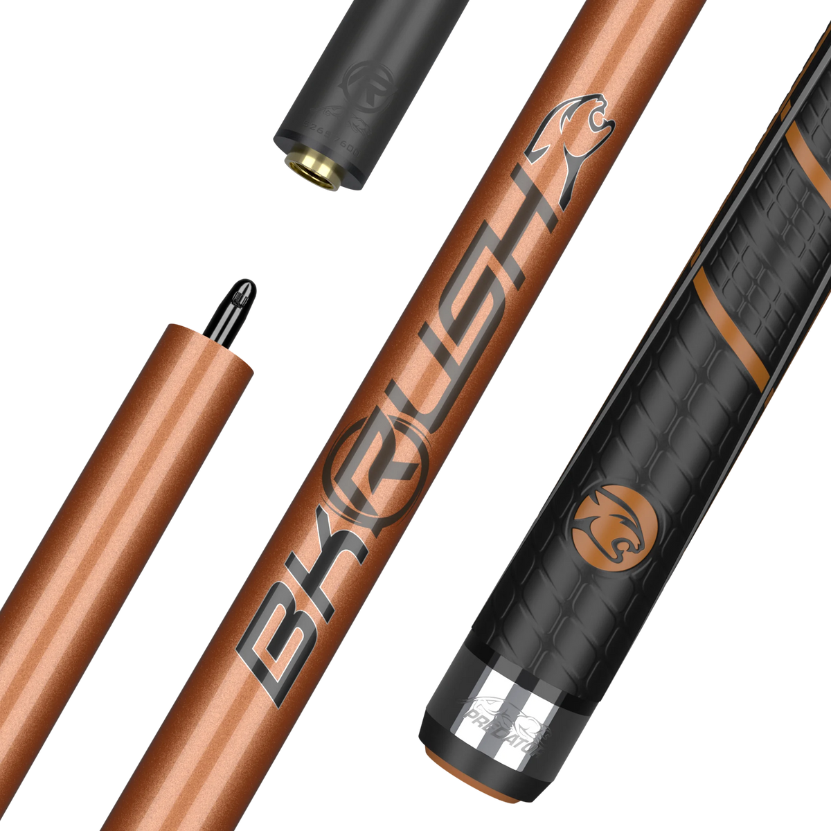 Predator BK Rush® Tiger Eye Break Cue - Sport Wrap