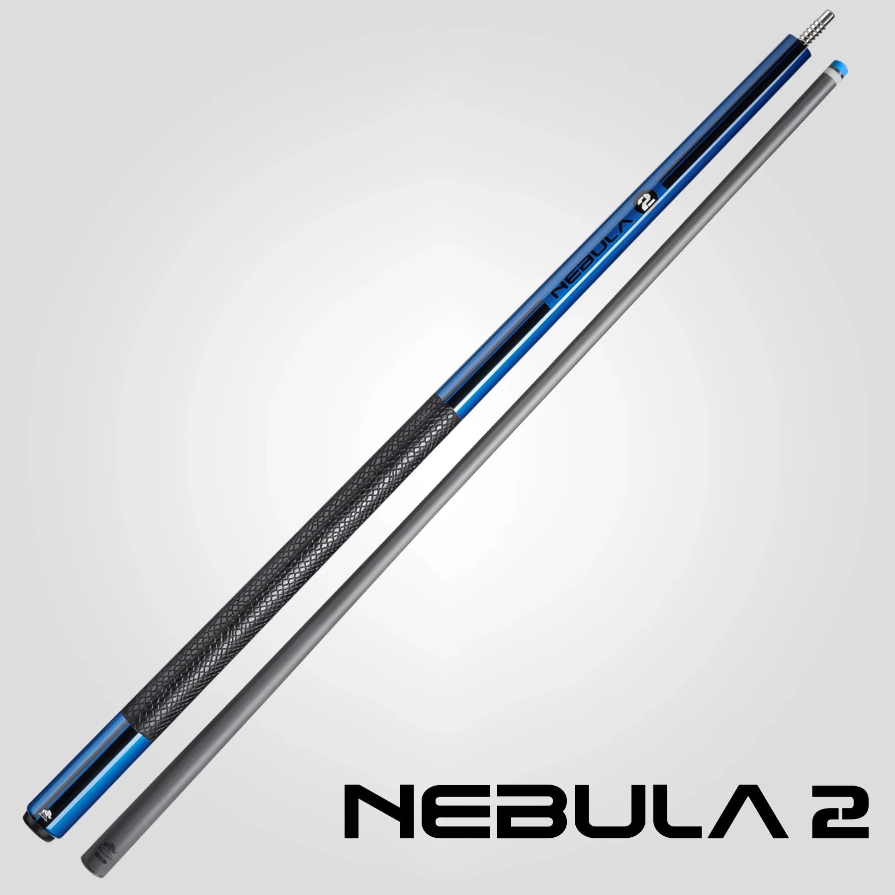 Rhino Nebula 2 Sport Wrap Pool Cue Sky Blue