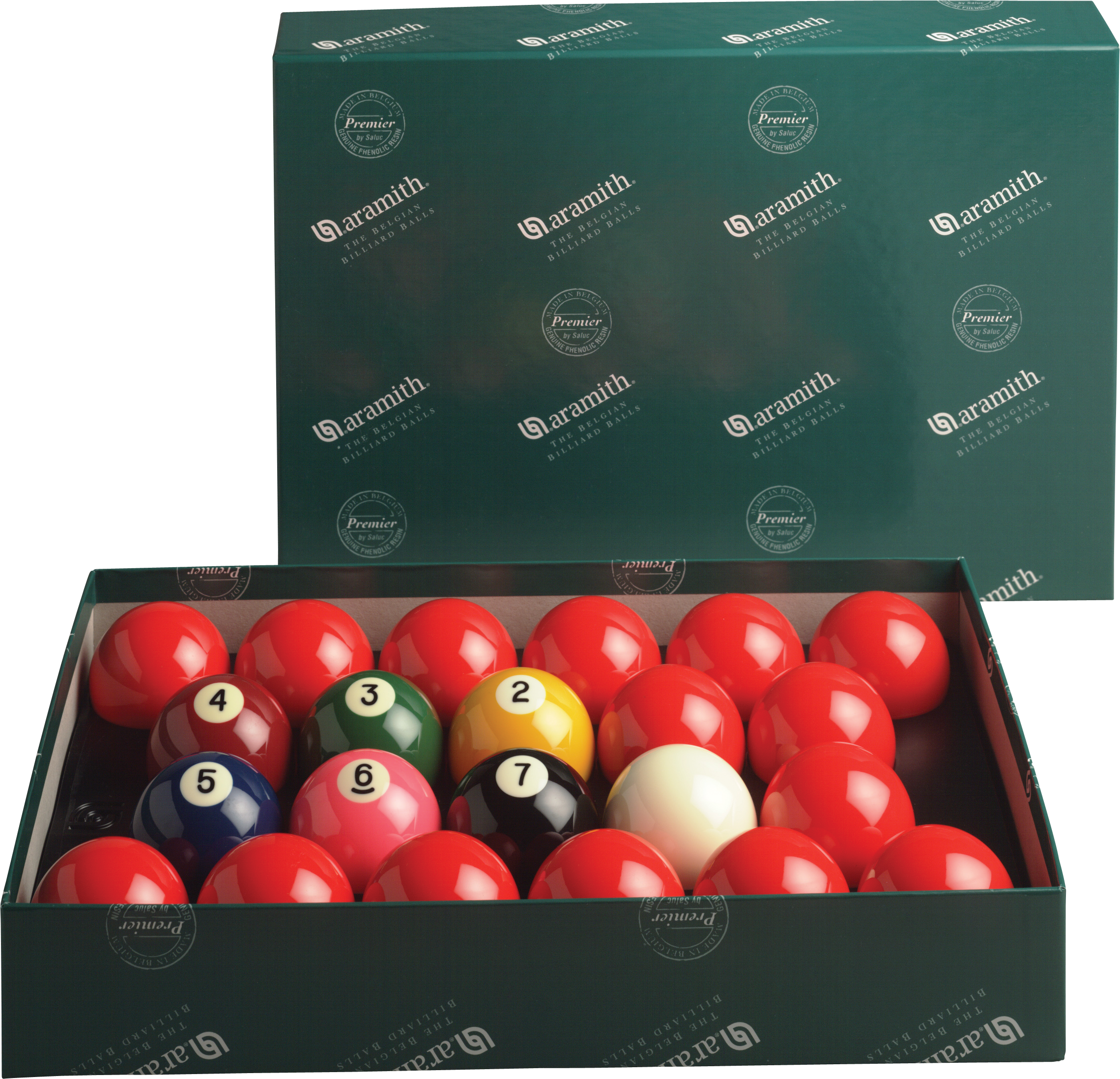 Aramith BBANS2.25 Numbered Snooker Ball Set