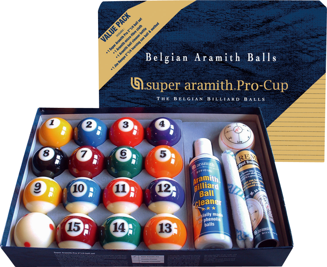 Aramith BBSAPVPK Super Pro Cup Value Pack