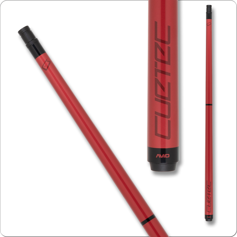 Cuetec Avid Chroma Pool Cue - Crimson - 12.75mm