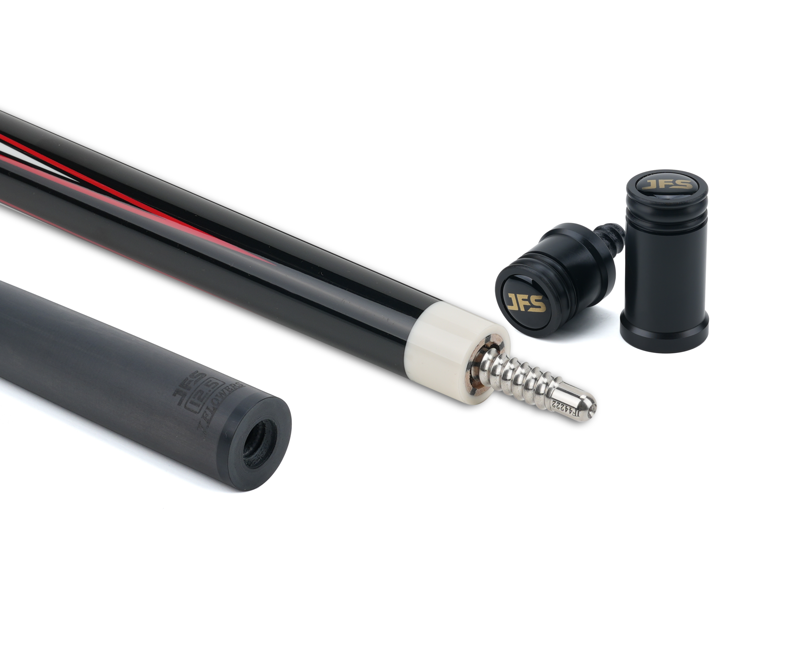 JFlowers DANTE 1 - Limited - White Lizard Wrap Pool Cue