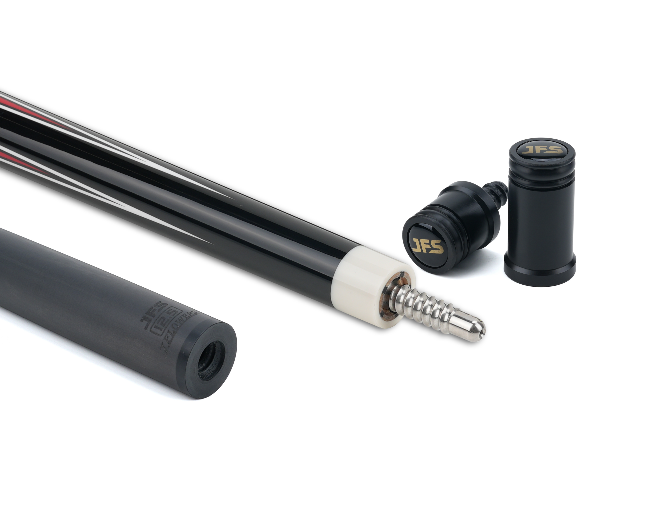 JFlowers DANTE 2 - Limited - White Lizard Wrap Pool Cue