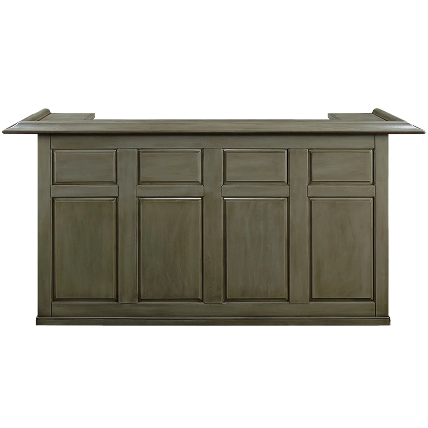 Ram Game Room 84" English Pub Style Bar - Slate