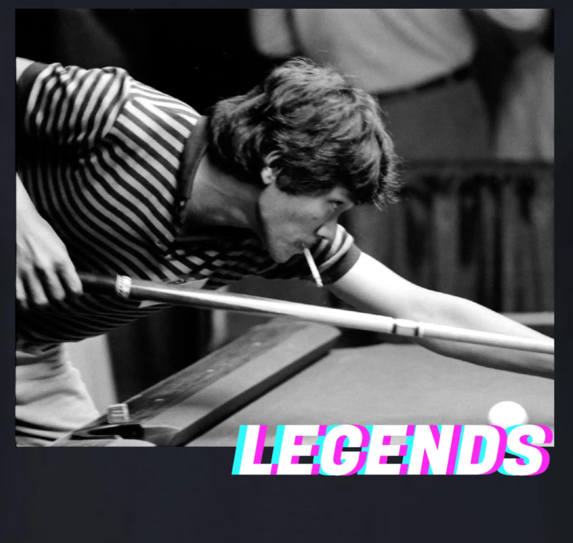 Legends Collection - Efren Reyes - The Smoking Tee