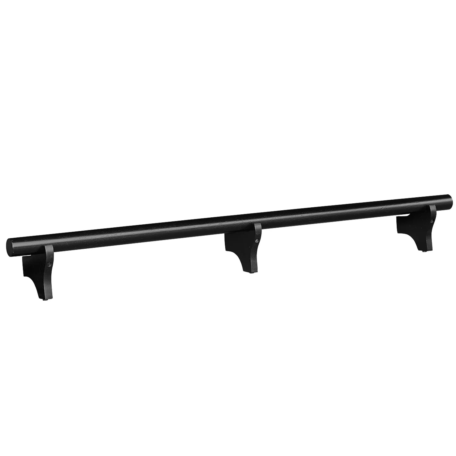 Ram Game Room 60" Dry Bar Foot Rail - Black