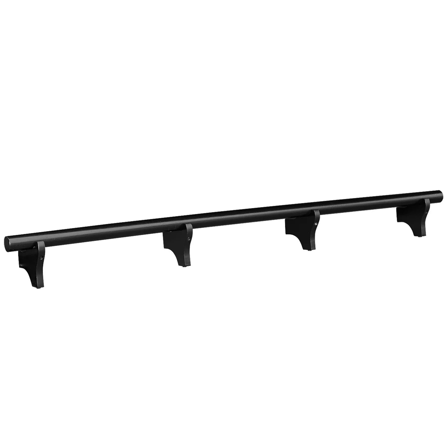 Ram Game Room 72" Dry Bar Foot Rail - Black