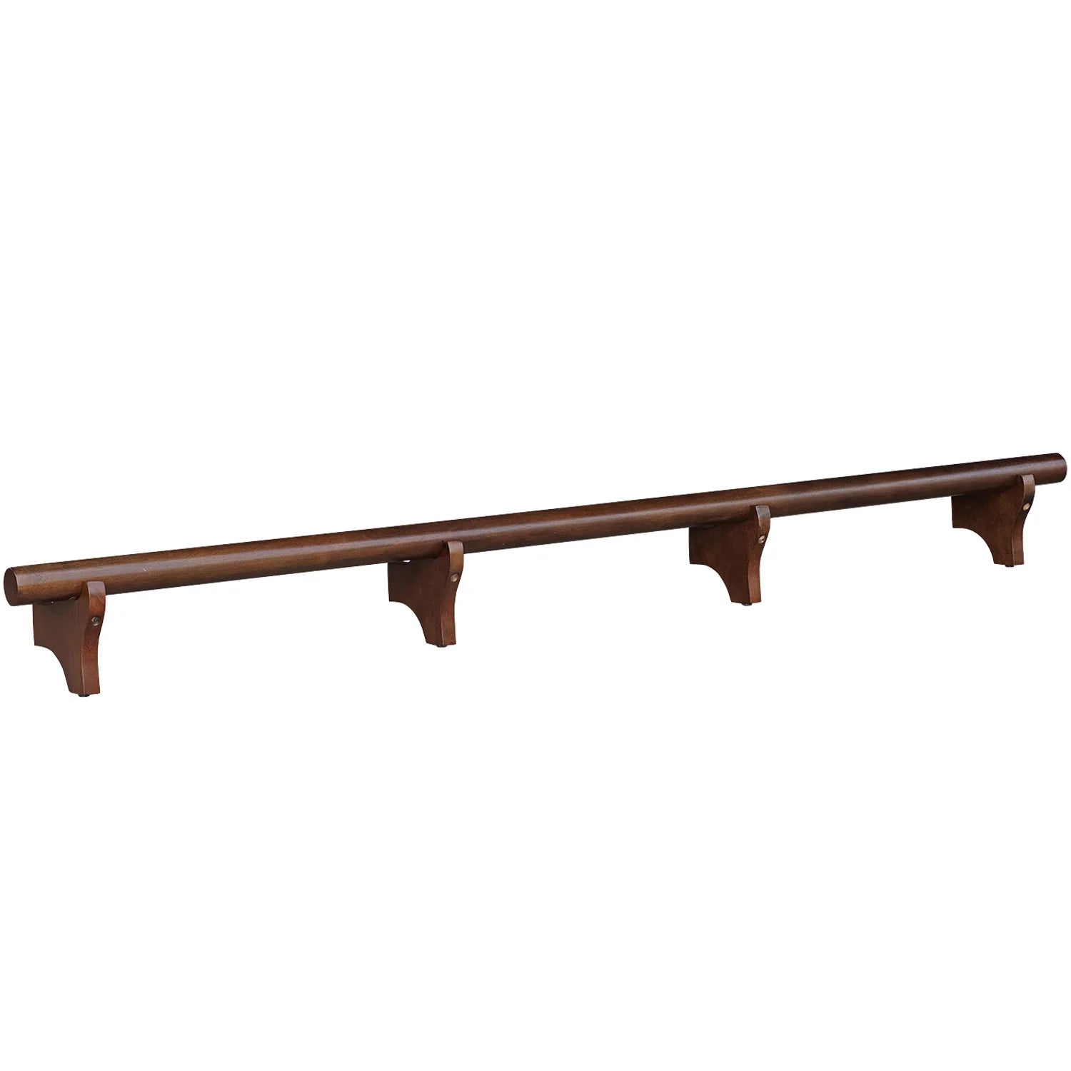 Ram Game Room 72" Dry Bar Foot Rail - Cappuccino