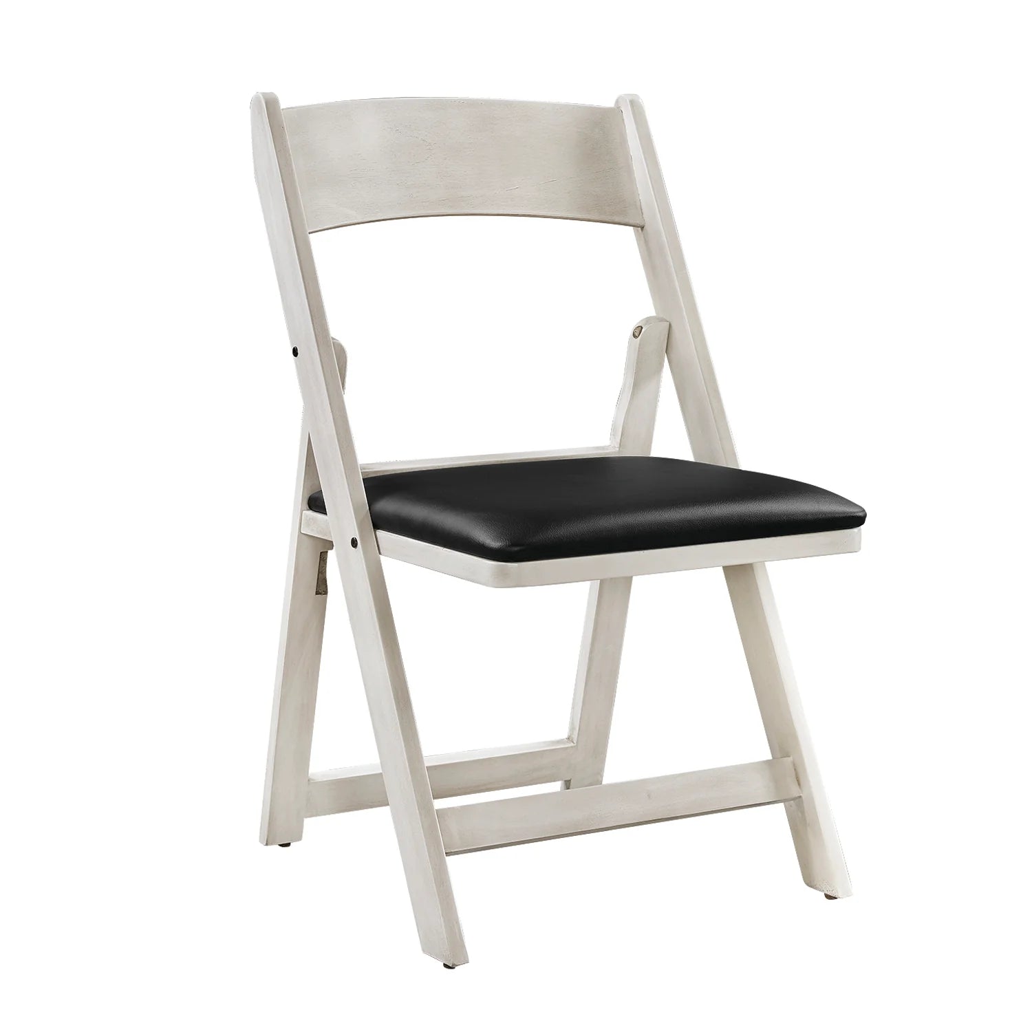 Ram Game Room Folding Game Chair - Antique White
