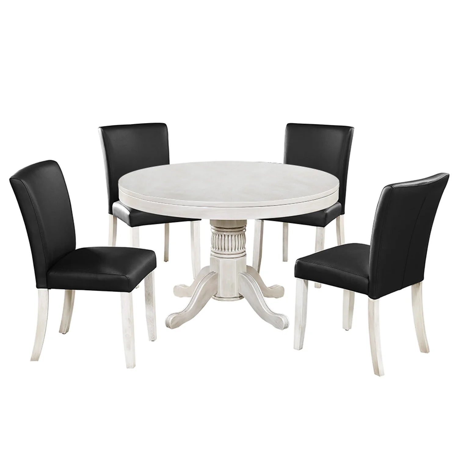 Ram Game Room 48" 2 In 1 Game Table - Antique White