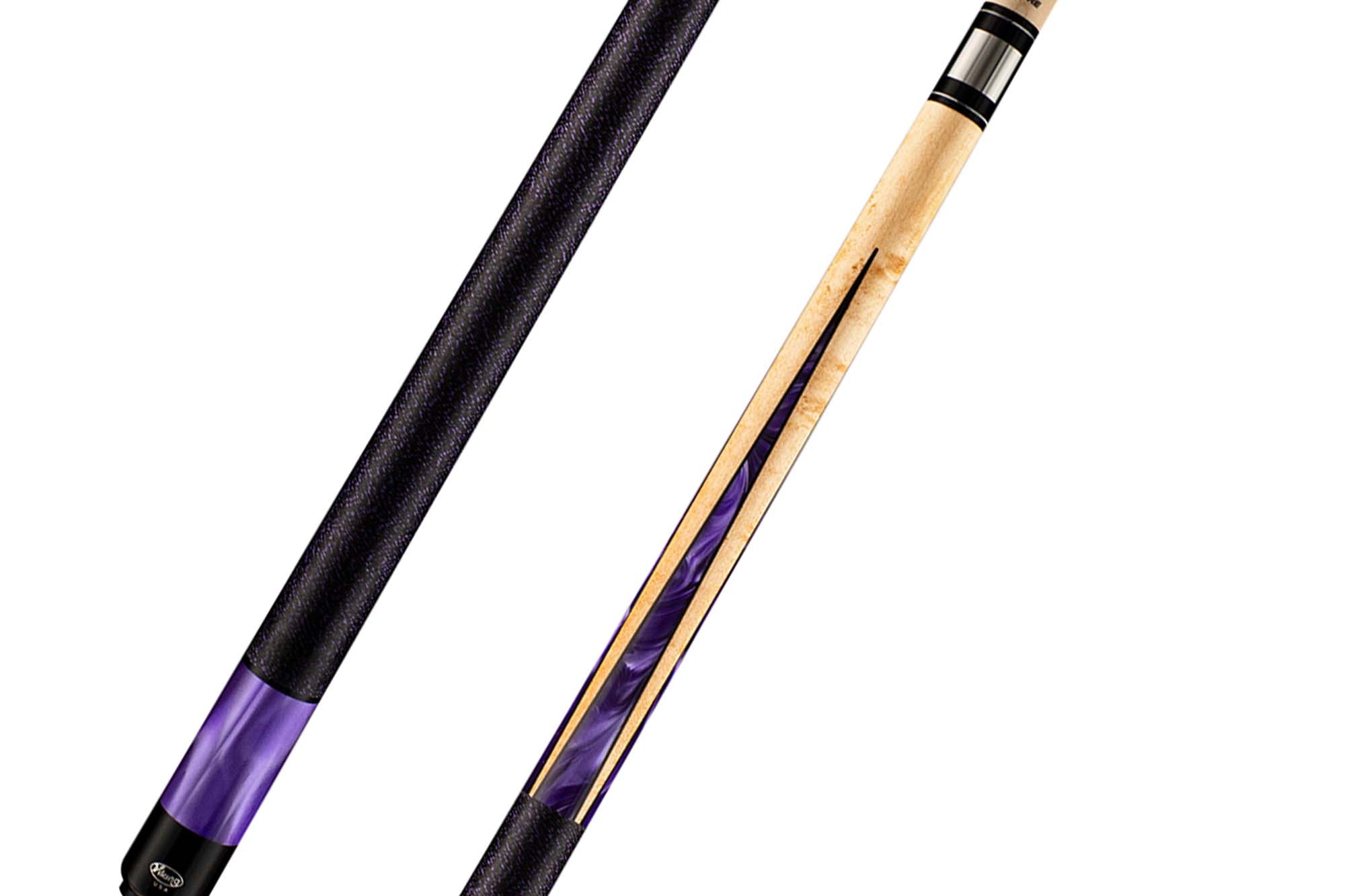 Viking Helix HL0204 Birdseye Maple Cue, Khaki Stain