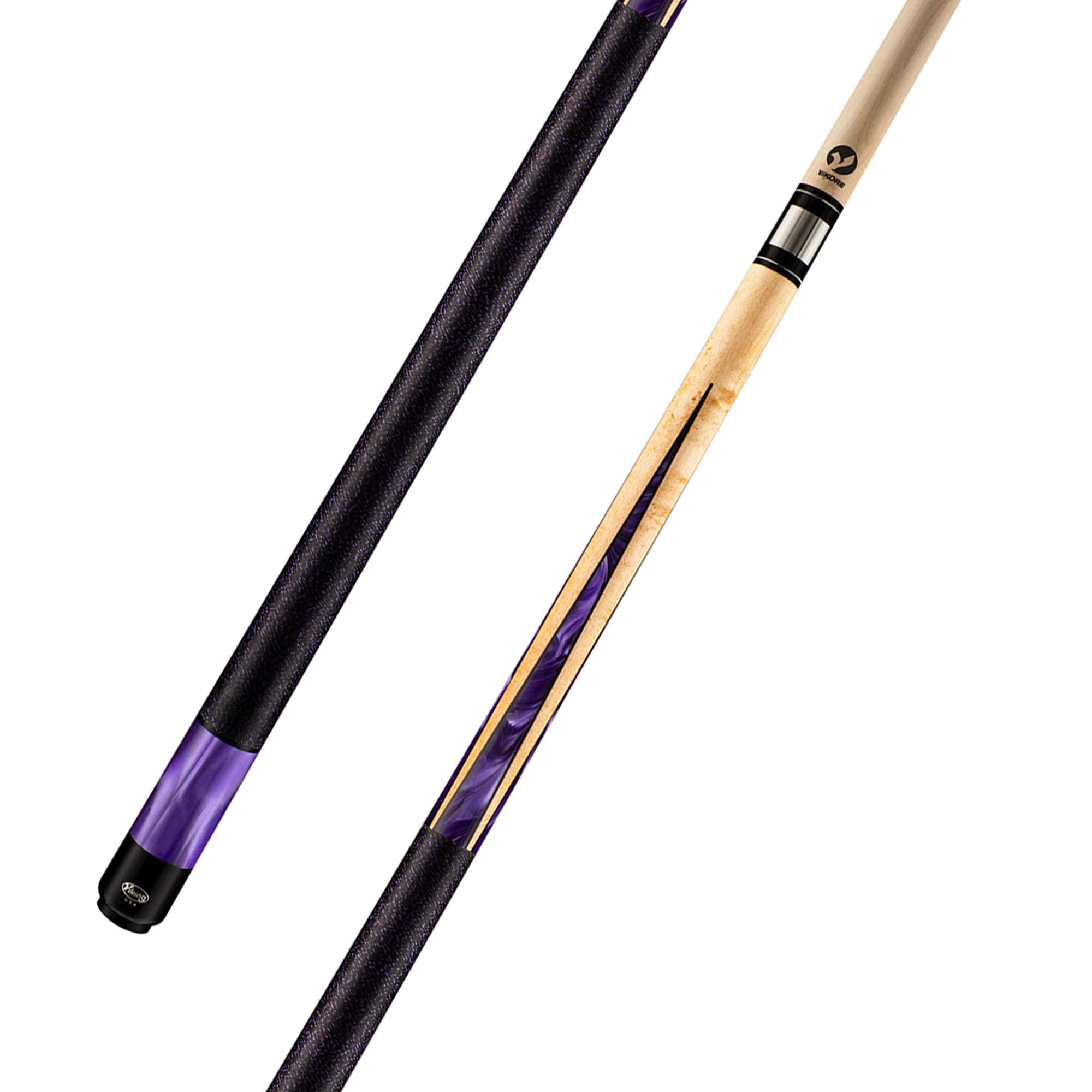 Viking Helix HL0204 Birdseye Maple Cue, Khaki Stain