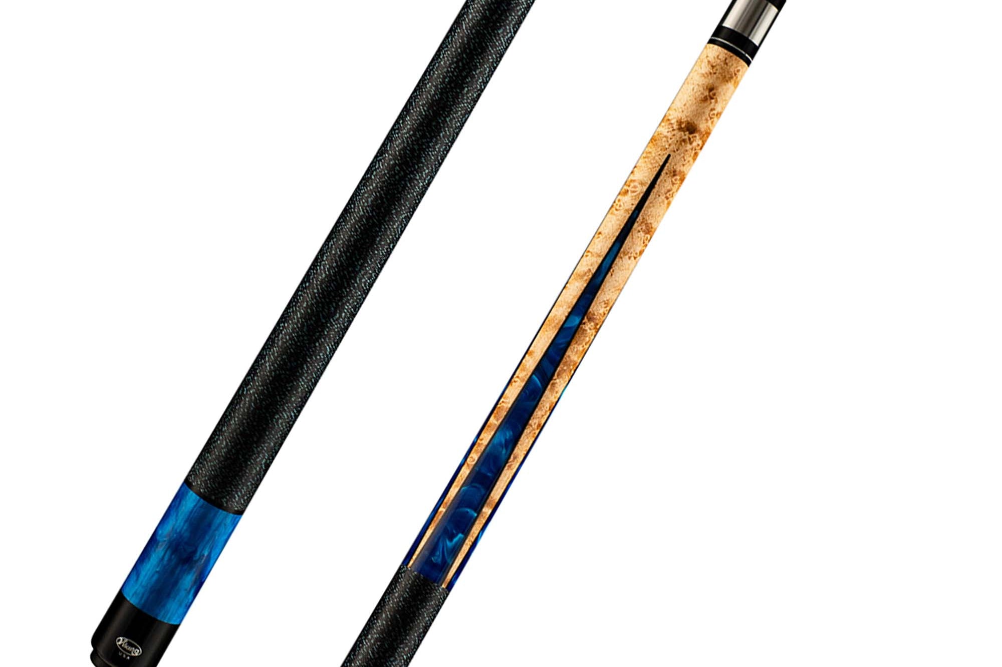 Viking Helix HL0304 Birdseye Maple Cue, Khaki Stain
