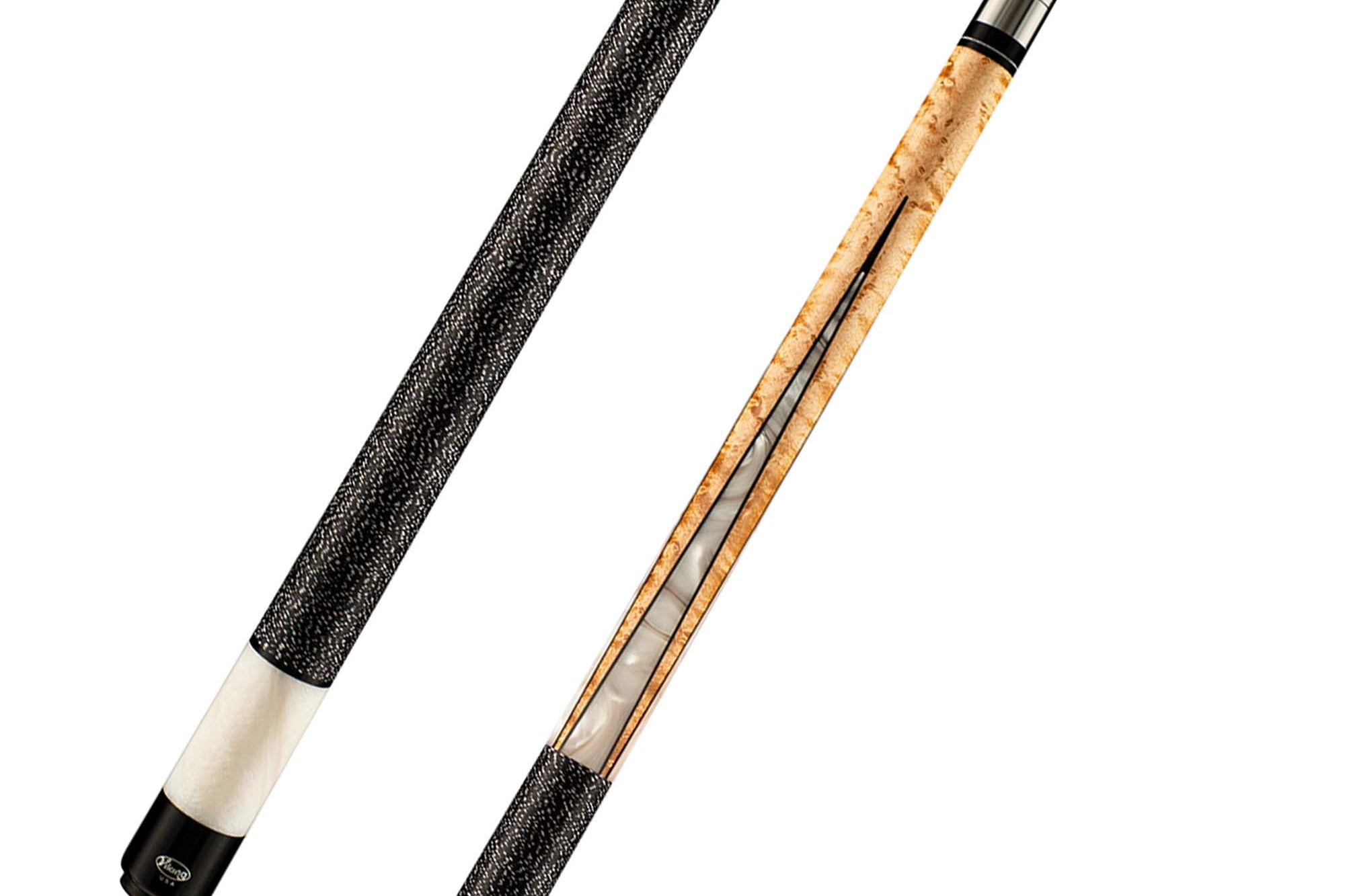 Viking Helix HL0404 Birdseye Maple Cue, Khaki Stain