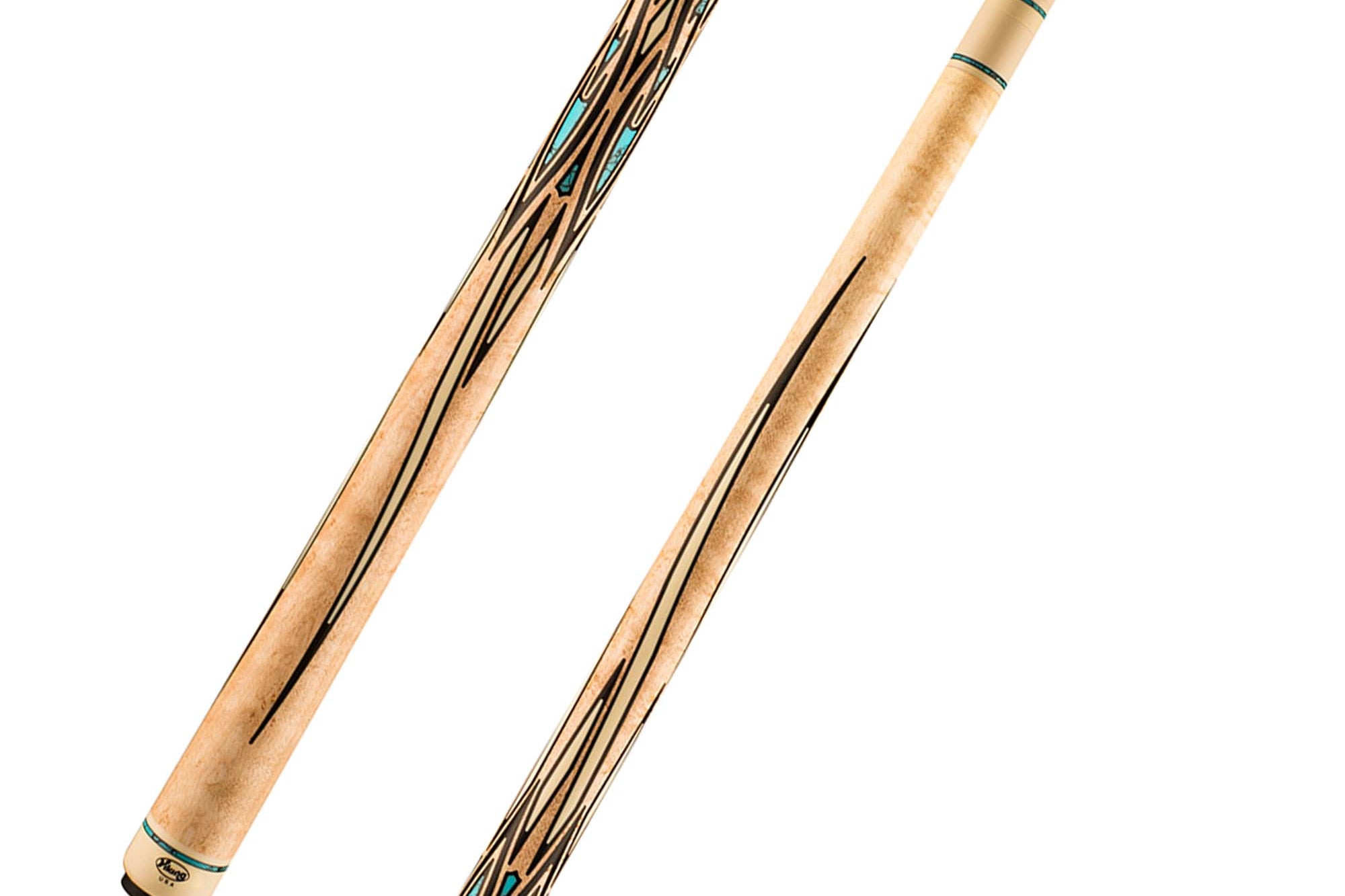 Viking Helix HL0604 Birdseye Maple Cue, Khaki Stain