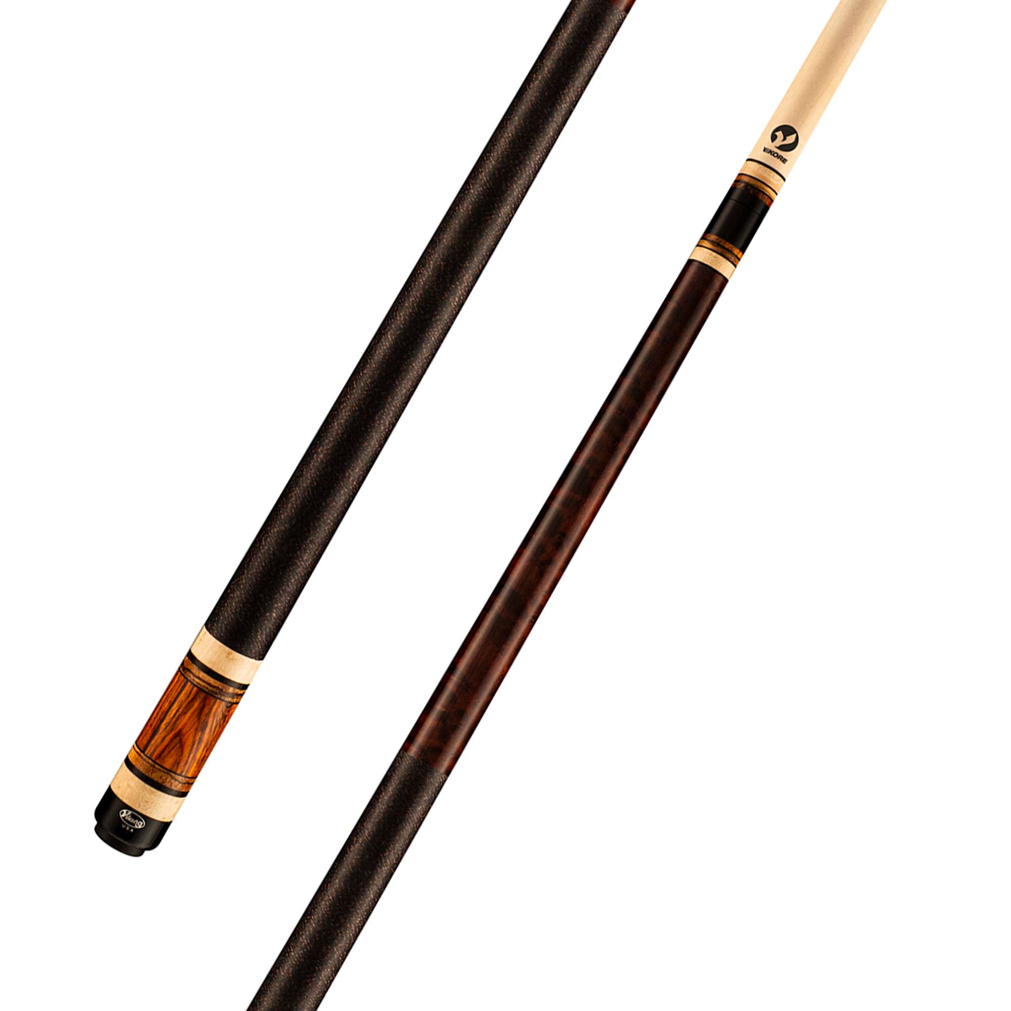 Viking Impero IM0105 Birdseye Maple Cue, Cocobolo