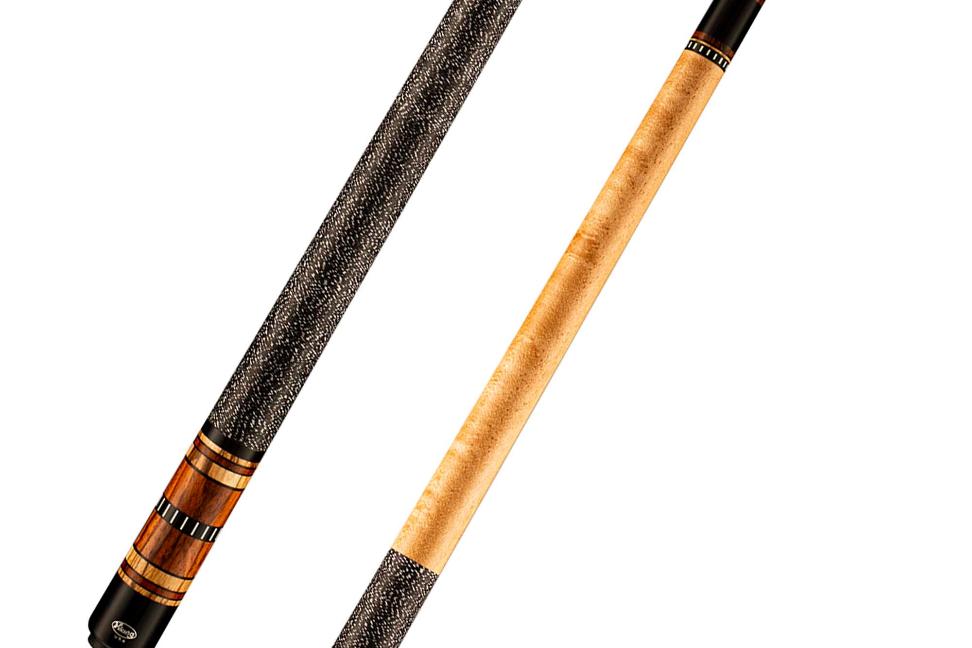 Viking Impero IM0300 Birdseye Maple Cue, Khaki Stain