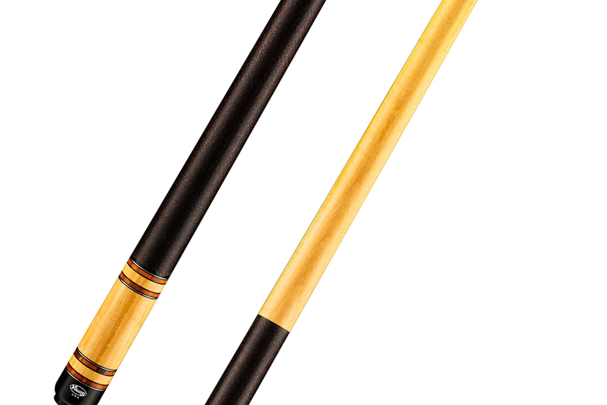 Viking Impero IM0500 Ceylon Satinwood Cue, Cocobolo/Maple Rings