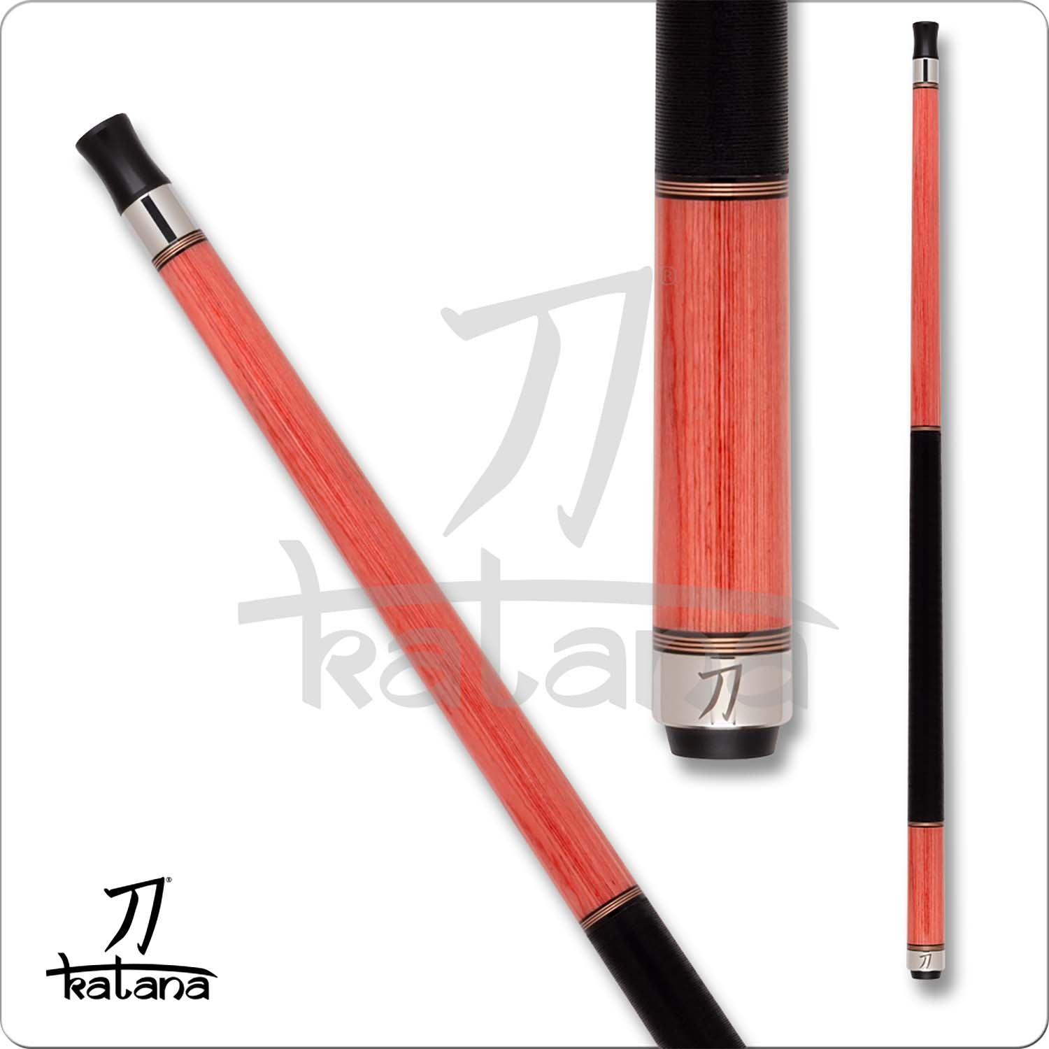 Katana Dragon KAT2507 Cue with Carbon Fiber Shaft - Pink