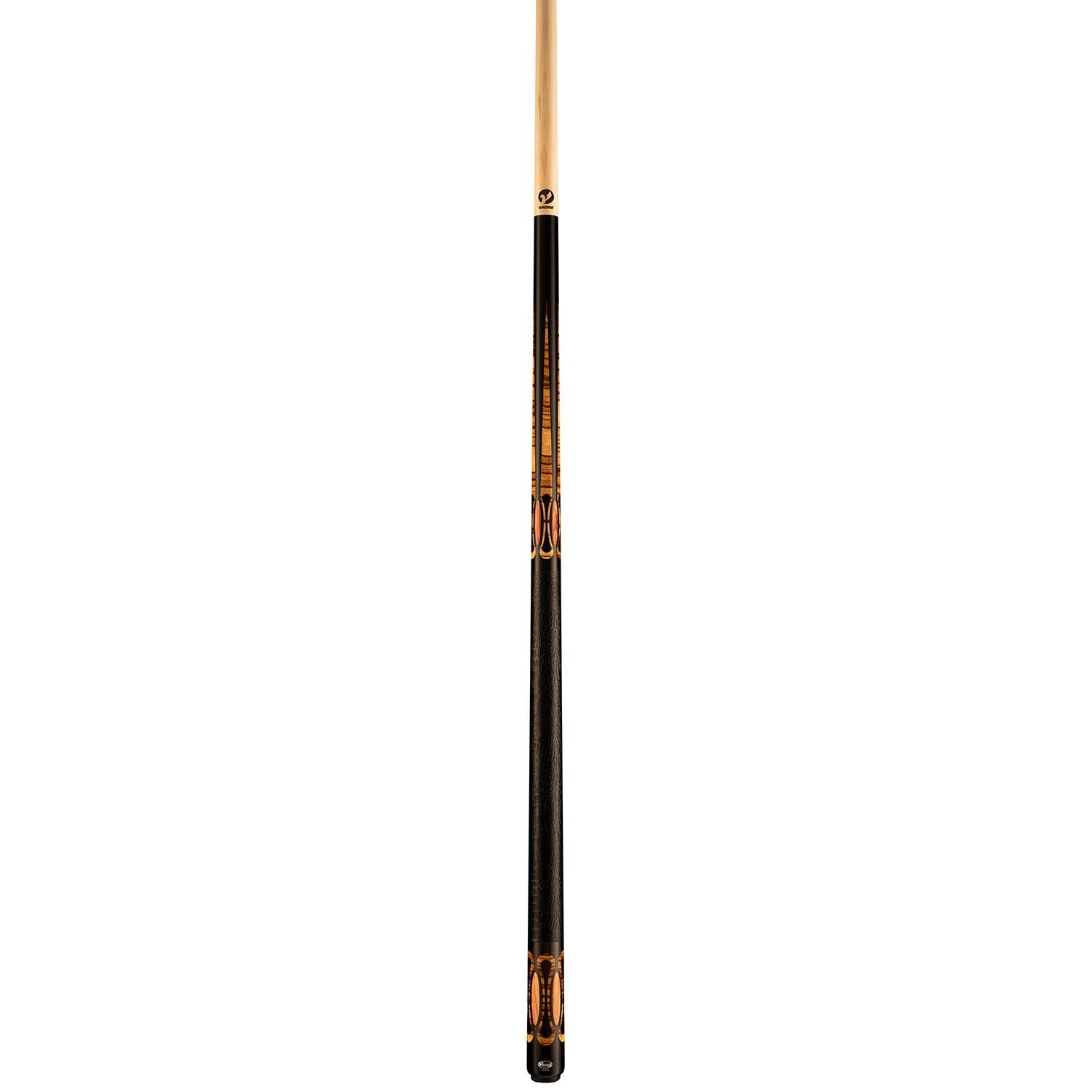 Viking Ovation OV0700 West African Ebony Cue, Zebrawood/Tulipwood Inlays