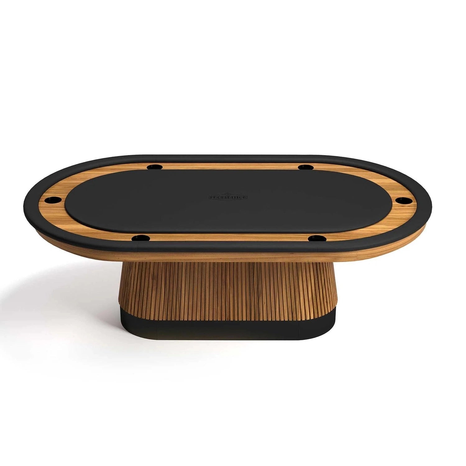 Ram Game Room Prohibition Series Texas Hold'Em Table-Walnut