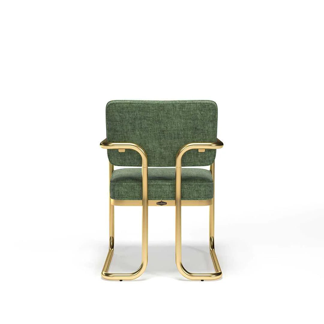 Ram Game Room Prohibition Series Dining Chair-Green