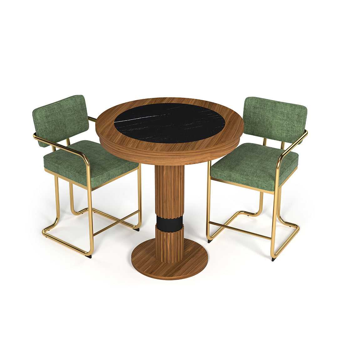 Ram Game Room Prohibition Series Pub Table Walnut