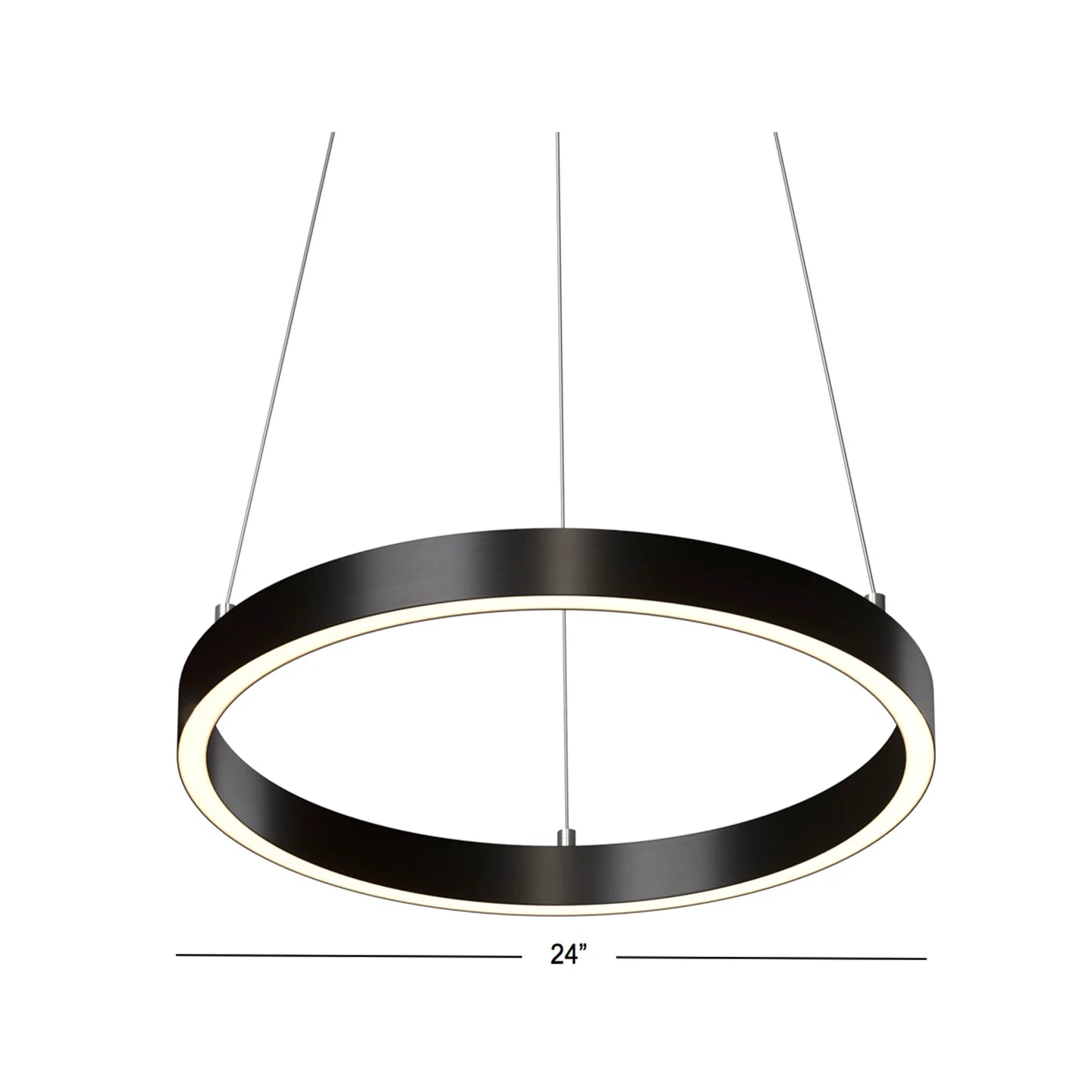 Ram Game Room 24" Circular LED Table Light Fixture