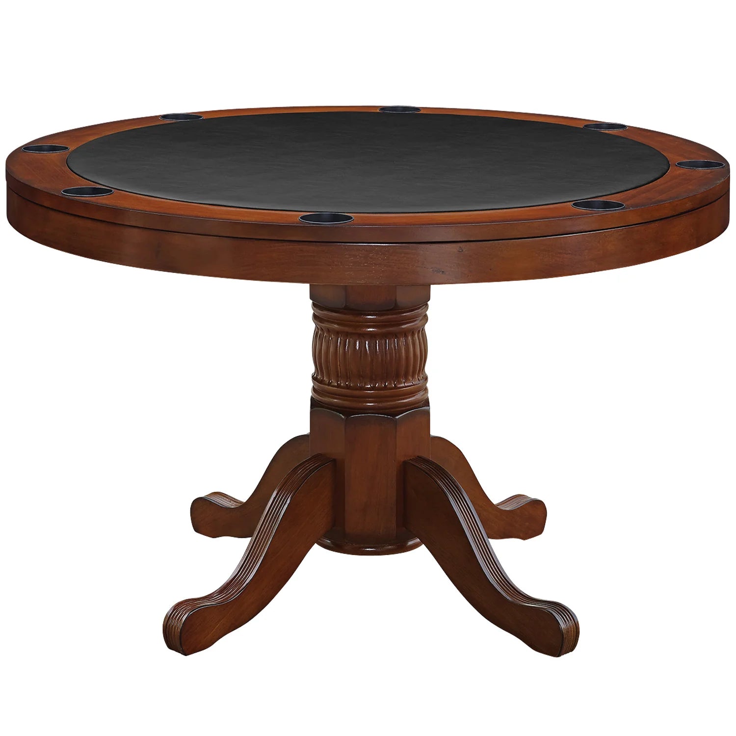 Table de jeu Ram Game Room 2-en-1 de 48 po - Châtaignier