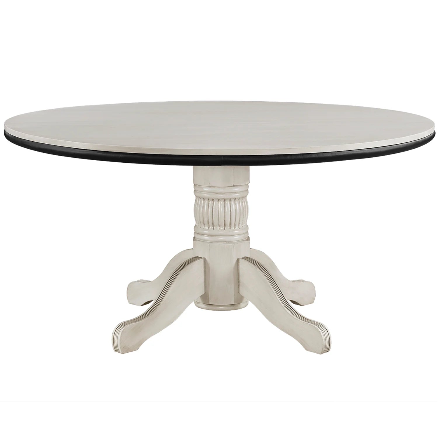 Ram Game Room 60" 2 In 1 Game Table - Antique White