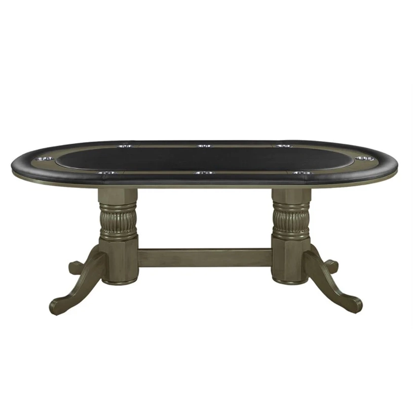 Ram Game Room 84" Texas Hold'Em Game Table - Slate