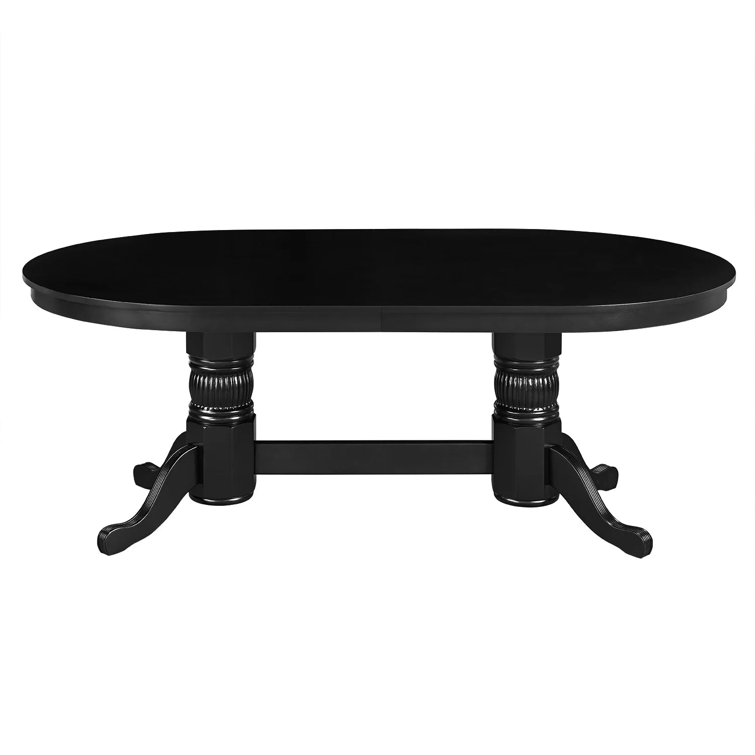 Ram Game Room Dining Top For 84" Texas Hold'Em Game Table - Black