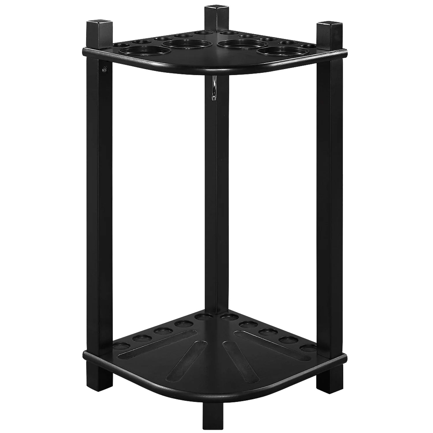 Ram Game Room Floor Cue Rack - Black