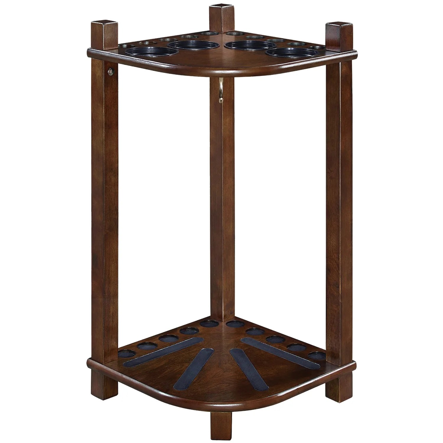 Ram Game Room Floor Cue Rack - Cappuccino