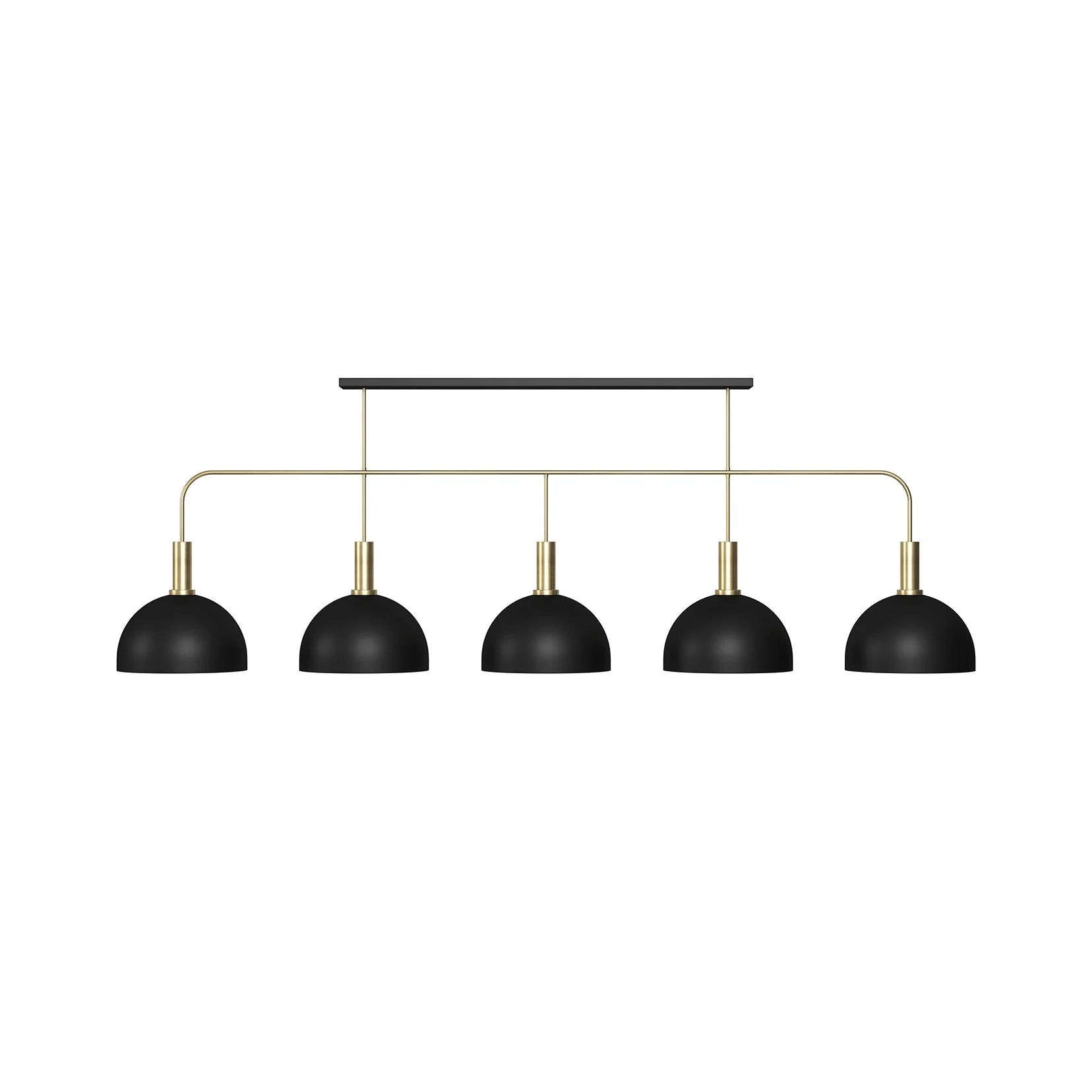 Ram Game Room Prohibition 5 Metal Shade 80" Pendant
