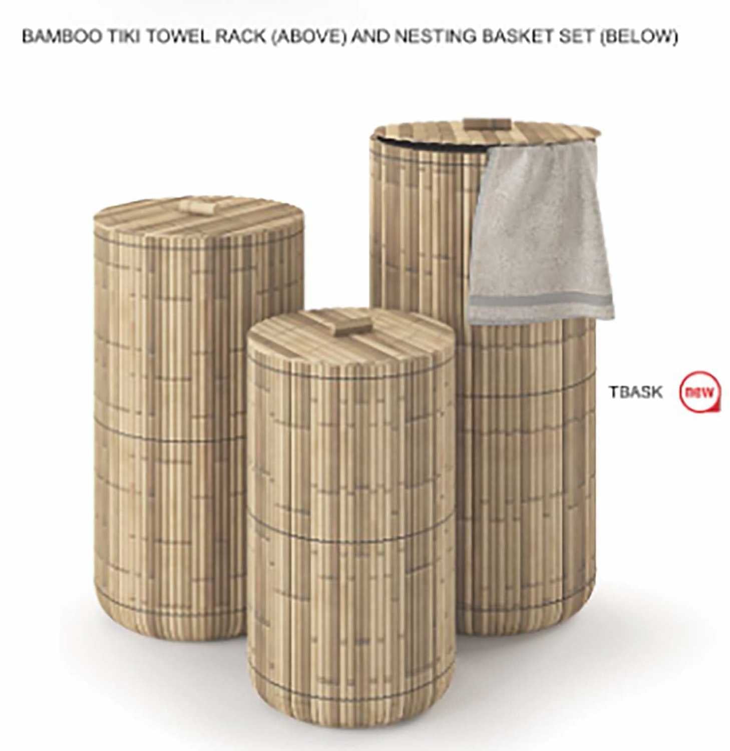 Ram Game Room Set Of 3 Nesting Baskets