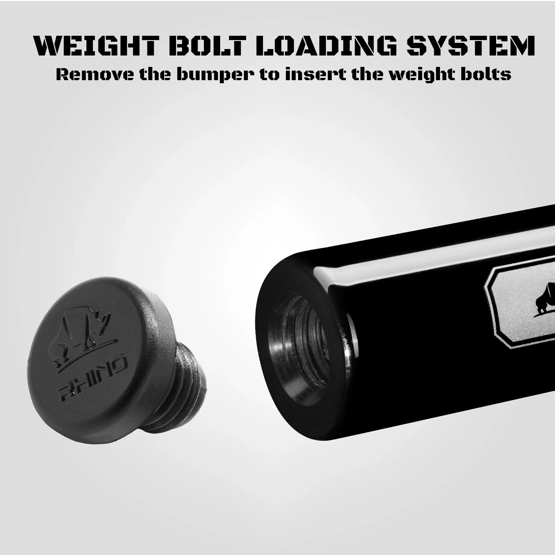 Rhino Luminax Sport Wrap Pool Cue, Jet Black