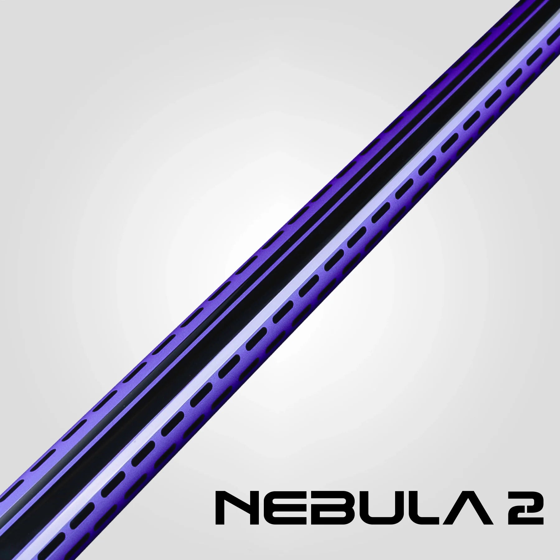 Rhino Nebula 2 Wrapless Pool Cue, Amethyst Purple