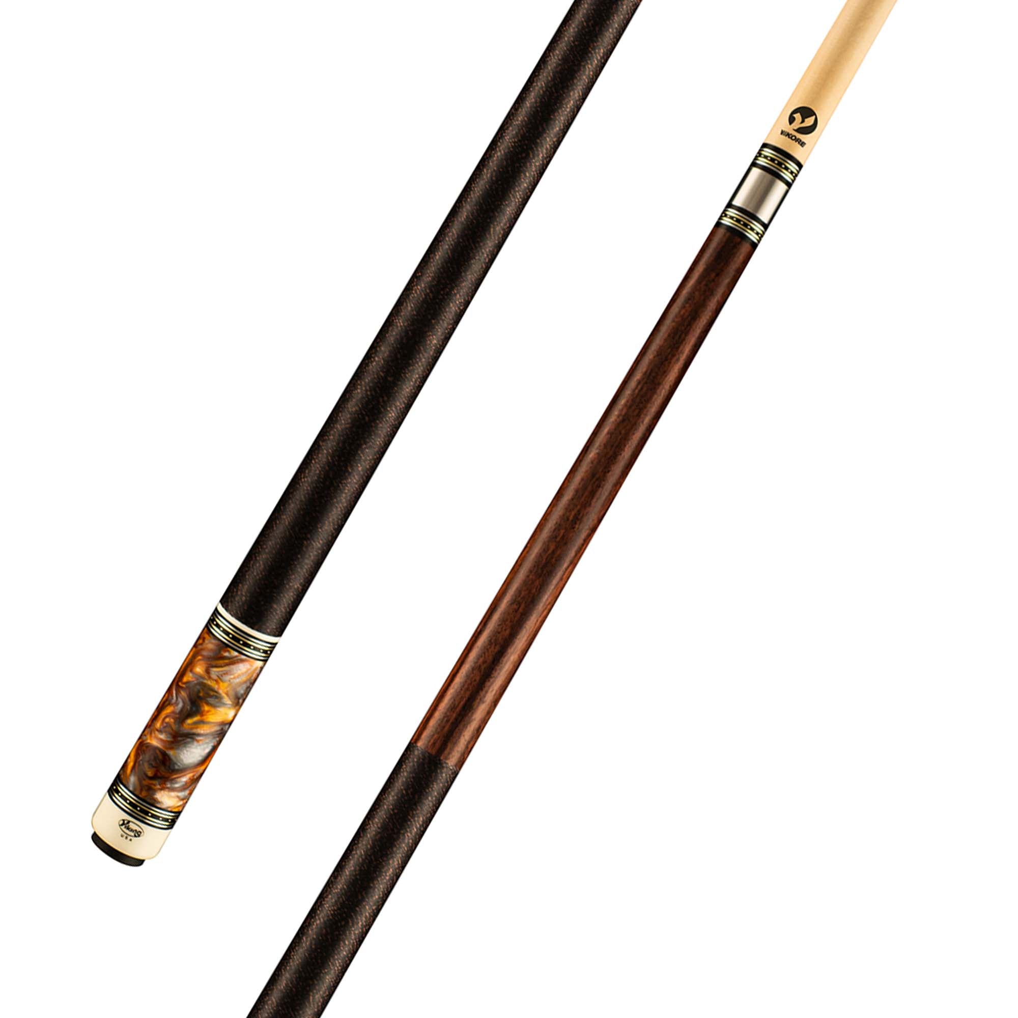 Viking TW0500 East Indian Rosewood Cue, Precious Allow Pearl Sleeve