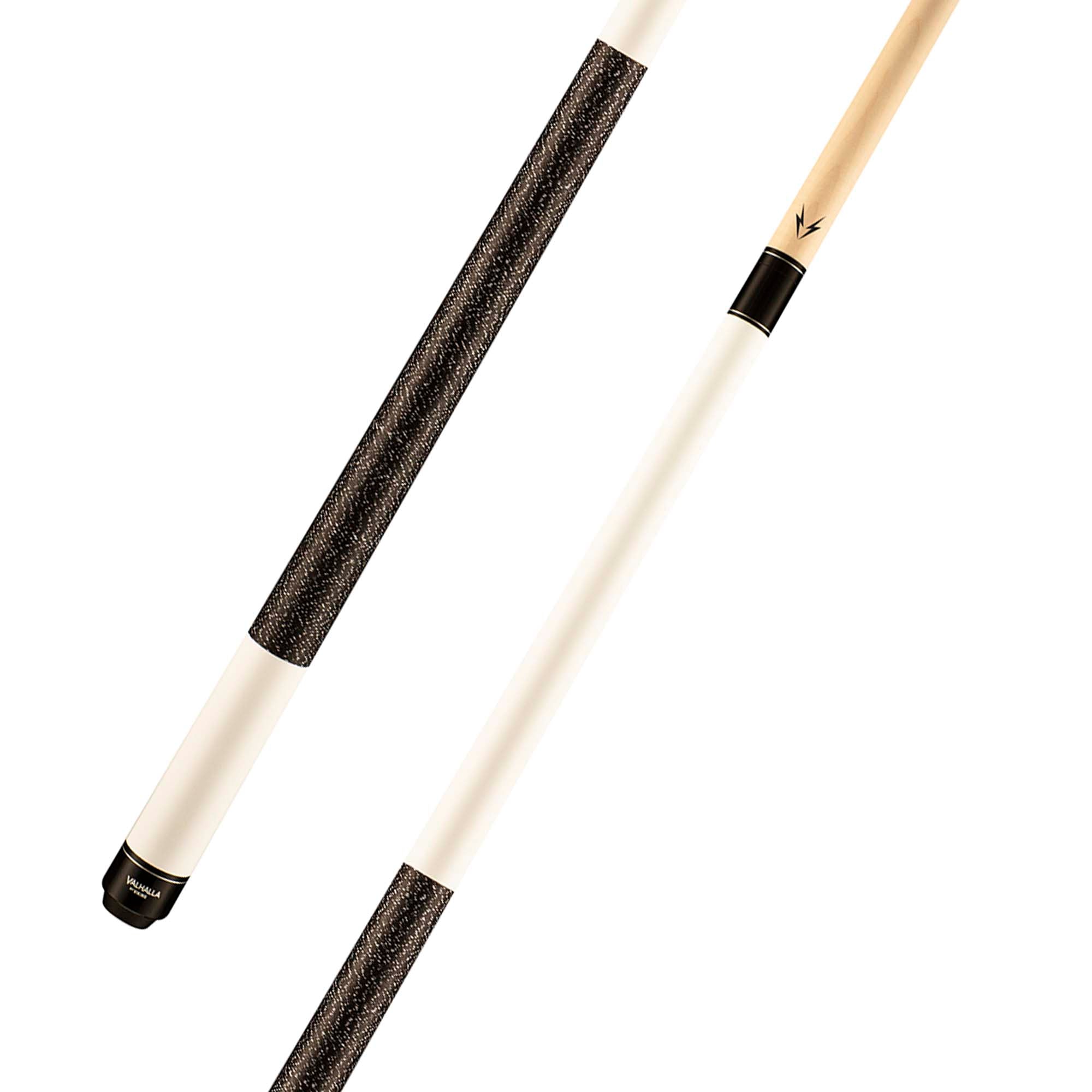 Valhalla by Viking Series 120 VA118 Hard Rock Maple Cue, Ultra White Opaque