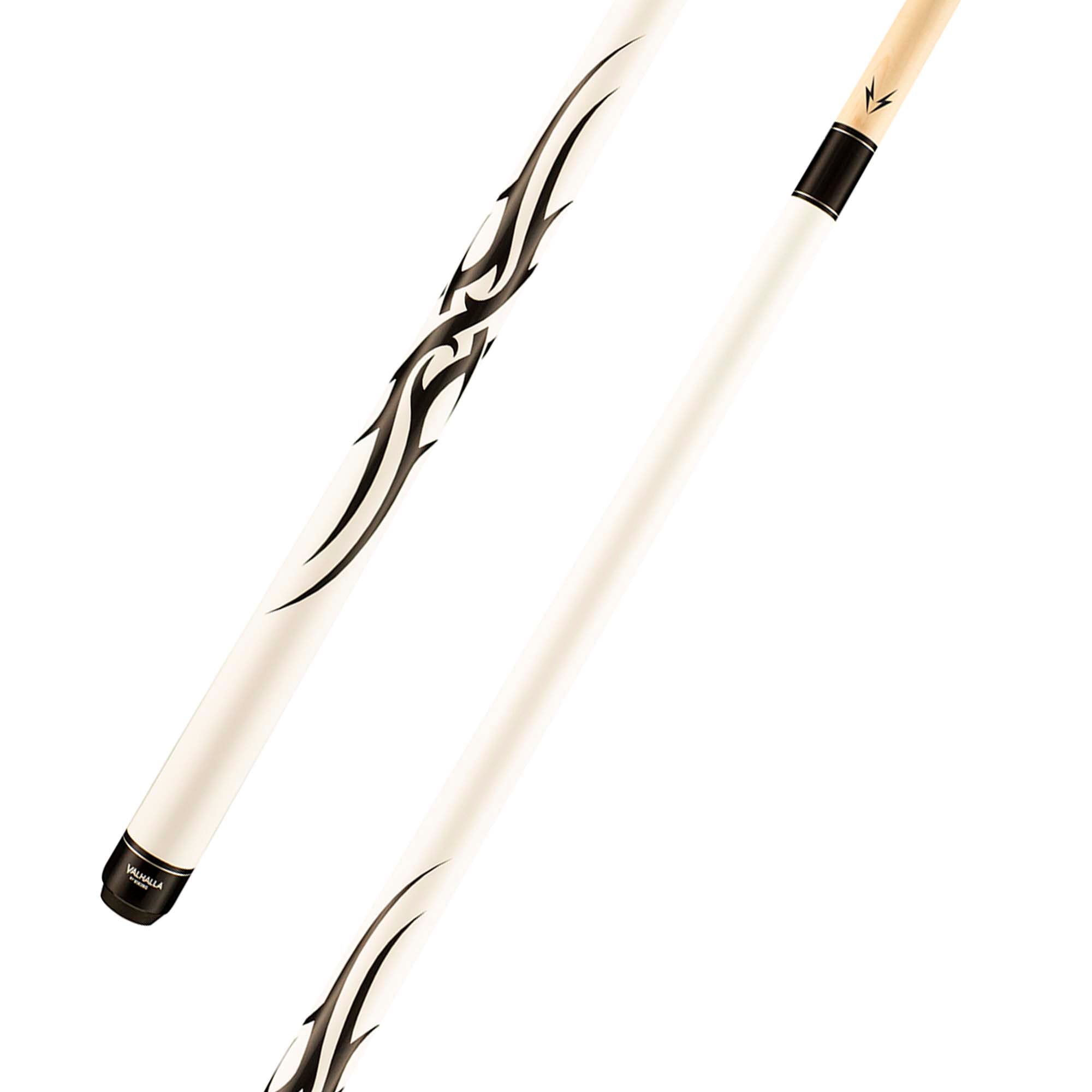 Valhalla by Viking Series 200 VA203 Hard Rock Maple Cue, Monochrome Graphic Transfers