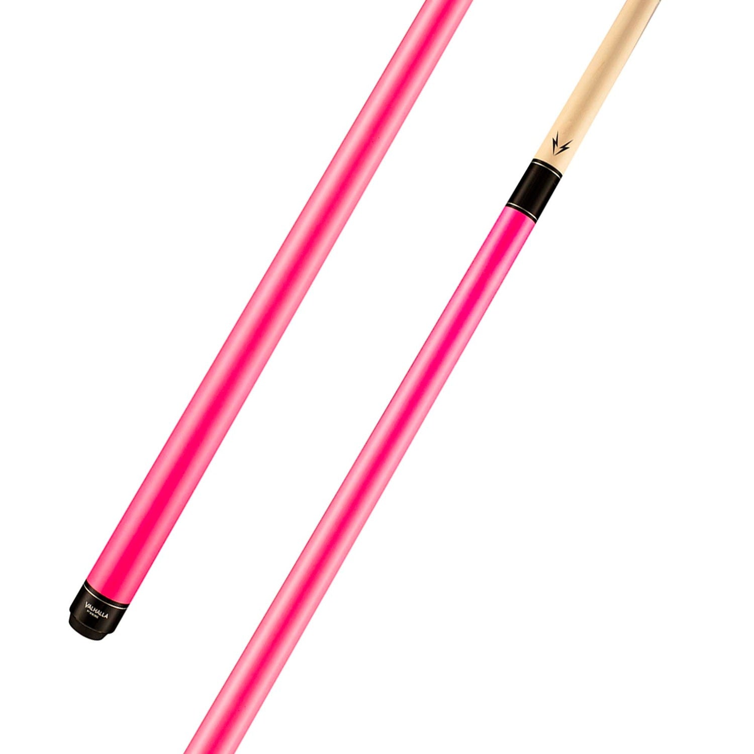 Valhalla by Viking Series 100 VA106 Hard Rock Maple Cue, Ultra Pink Opaque